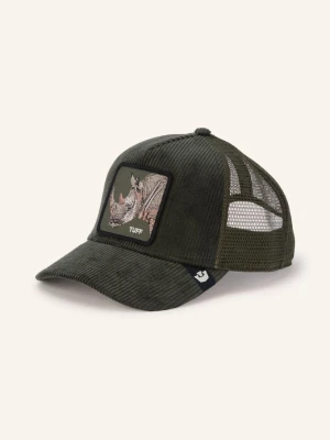 Goorin Bros. Czapka Z Daszkiem Z Sztruksu Corduroy Tuff gruen CIEMNOZIELONY