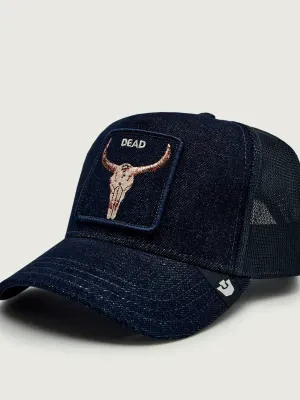 Goorin Bros. Jeansowa bejsbolówka Dead