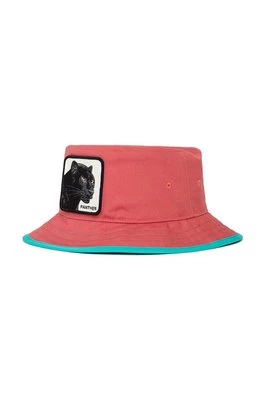 Goorin Bros kapelusz kolor różowy bawełniany