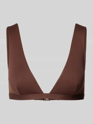 Góra bikini o kroju slim fit z dekoltem w serek model 'Ofelia' MC2 Saint Barth