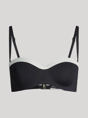 Góra bikini typu bandeau w kolorze czarnym Joop