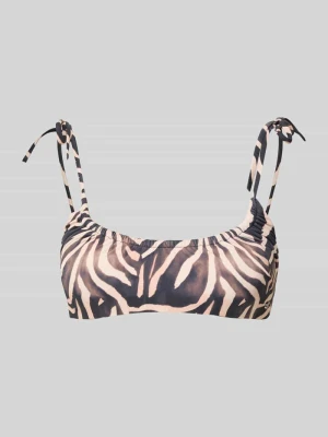 Góra bikini w efekcie (góra): wzór w zebrę model 'FANCY' HUGO