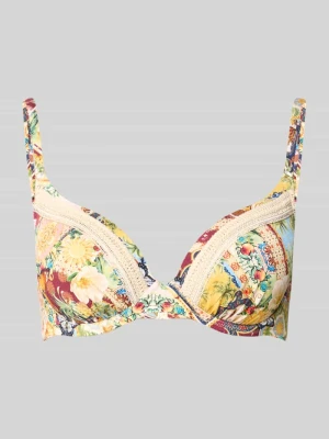 Góra bikini we wzór na całej powierzchni model 'TREASURED TROVE' WATERCULT