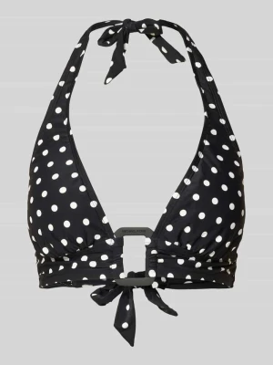 Góra bikini z aplikacją z logo Michael Kors