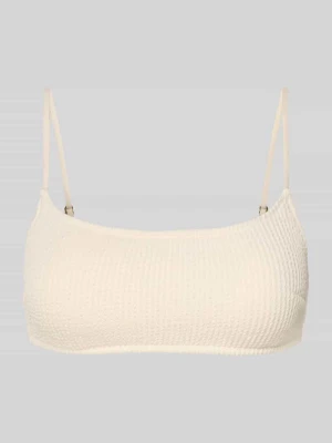 Góra bikini z fakturowanym wzorem model 'SKIN SAND' NEO NOIR