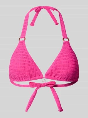Góra bikini z wiązaniem model 'GROOVE LIKO' Banana Moon Mocnoróżowy