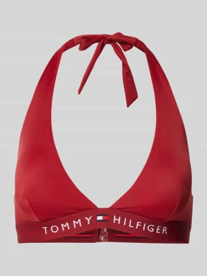 Góra bikini z wiązaniem na szyi Tommy Hilfiger