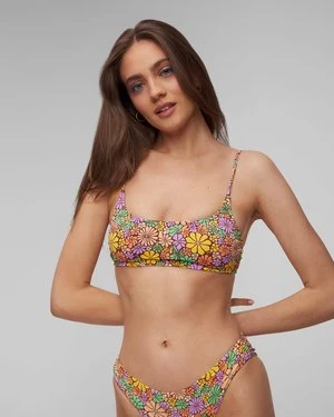 Góra Kostiumu Kąpielowego Roxy Sol beżowy
