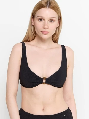 Góra od bikini Abercrombie & Fitch czarny