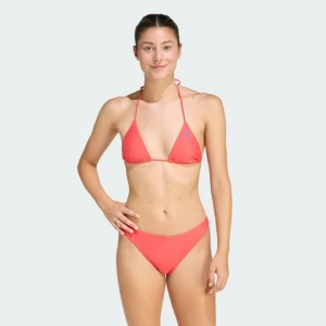 Góra od bikini Adicolor Adidas Semi Lucid Red