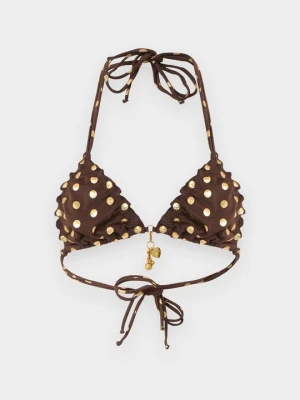 Góra od bikini Agent Provocateur brązowy