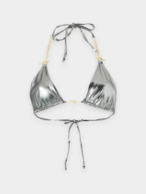 Góra od bikini Agent Provocateur srebrny