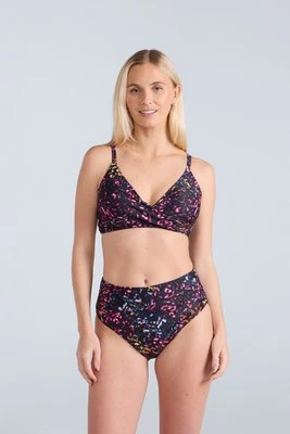 Góra od bikini Animal Bondi Womens Wrap - Charcoal