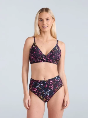 Góra od bikini Animal Bondi Womens Wrap - Black