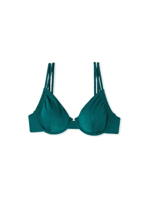 Góra od bikini balkonetka opalizująca z podwójnymi ramiączkami Etam