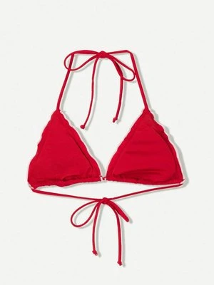Góra od bikini Bershka czerwony