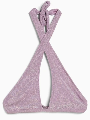 Góra od bikini Bershka mauve