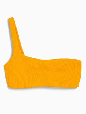 Góra od bikini Bershka pomarańczowy
