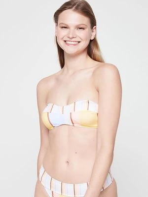 Góra od bikini Billabong brązowy