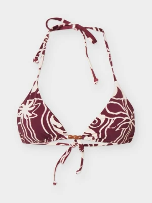 Góra od bikini Billabong ciemnoczerwony