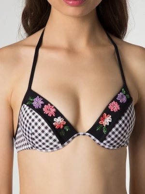 Góra od bikini Blugirl Blumarine czarny