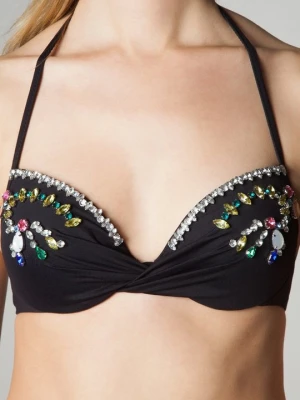 Góra od bikini Blugirl Blumarine czarny