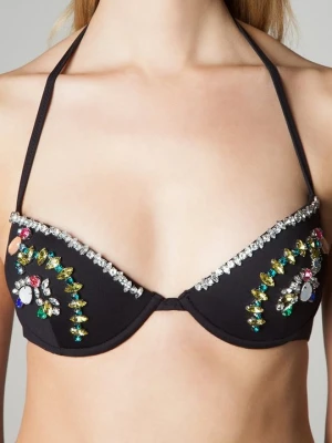 Góra od bikini Blugirl Blumarine czarny