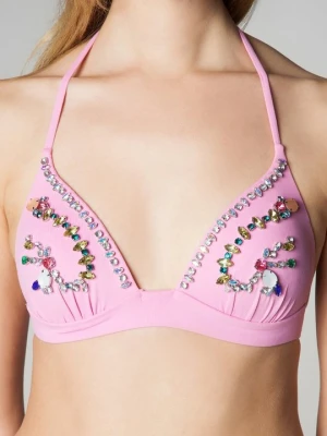 Góra od bikini Blugirl Blumarine różowy
