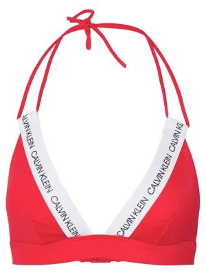 Góra od bikini Calvin Klein czerwony