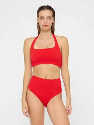 Góra od bikini Calvin Klein jagodowy