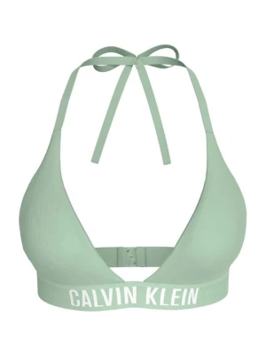 Góra od bikini Calvin Klein jasnozielony