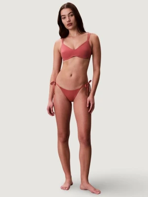 Góra od bikini Calvin Klein Jeans jasnoróżowy