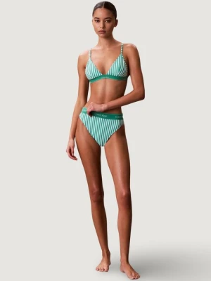Góra od bikini Calvin Klein Jeans zielony