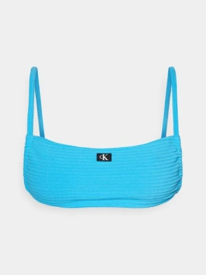 Góra od bikini Calvin Klein niebieski