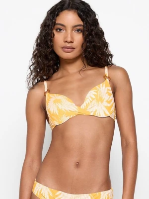 Góra od bikini Chantelle żółty