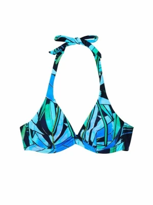 Góra od bikini Desigual niebieski