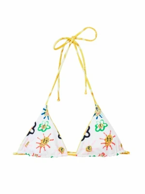 Góra od bikini Desigual żółty