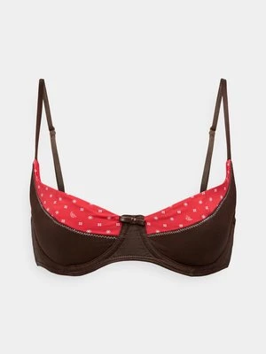 Góra od bikini Frankies Bikinis czerwony