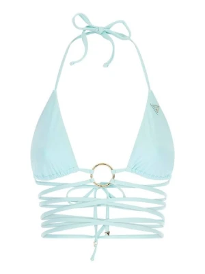 Góra od bikini Guess jasnoniebieski