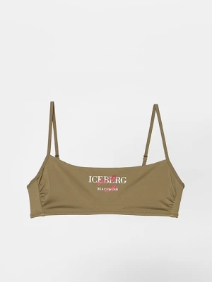 Góra od bikini Iceberg oliwkowy