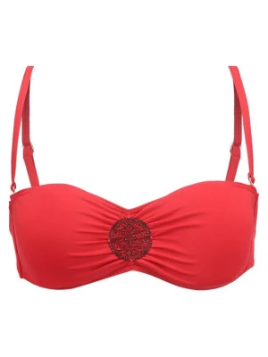 Góra od bikini Kiwi Saint Tropez ciemnoczerwony