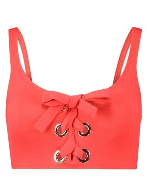 Góra od bikini Michael Kors czerwony