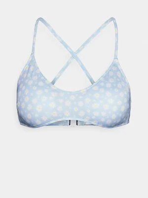Góra od bikini Monki niebieski