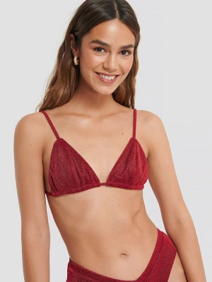 Góra od bikini NA-KD bordowy