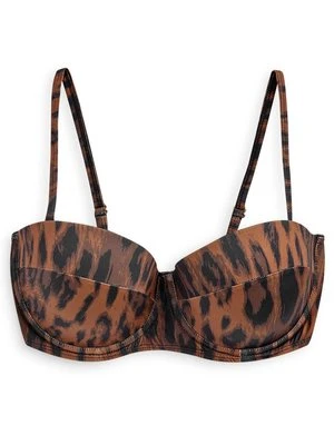 Góra od bikini Next brązowy