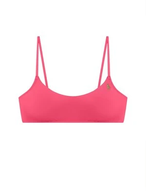 Góra od bikini Polo Ralph Lauren jasnoróżowy
