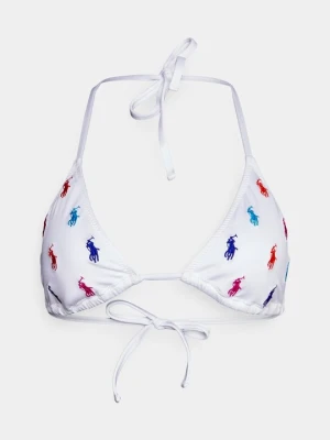 Góra od bikini Polo Ralph Lauren biały