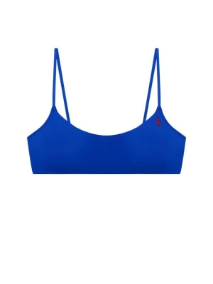 Góra od bikini Polo Ralph Lauren granatowy