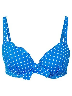 Góra od bikini Pour Moi niebieski