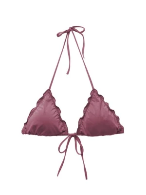 Góra od bikini PULL&BEAR bordowy